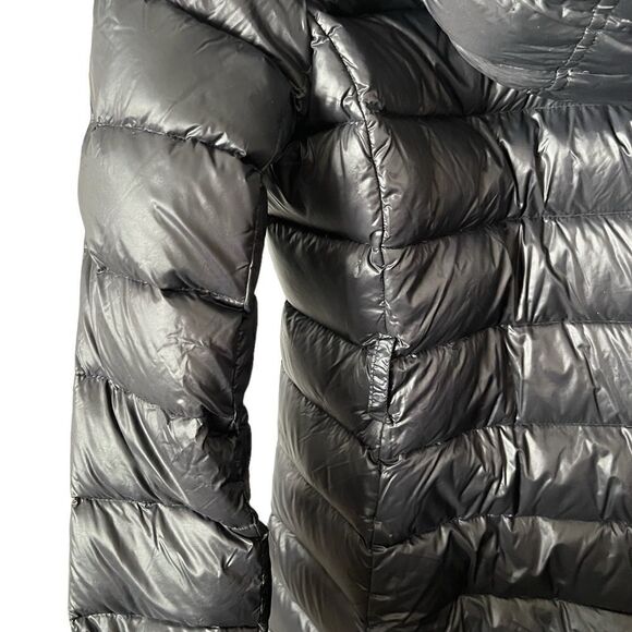 American Eagle Puffer Down Coat Black Size Small - Picture 9 of 10